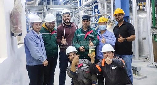 埃及200t/d精煉項(xiàng)目順利投產(chǎn)